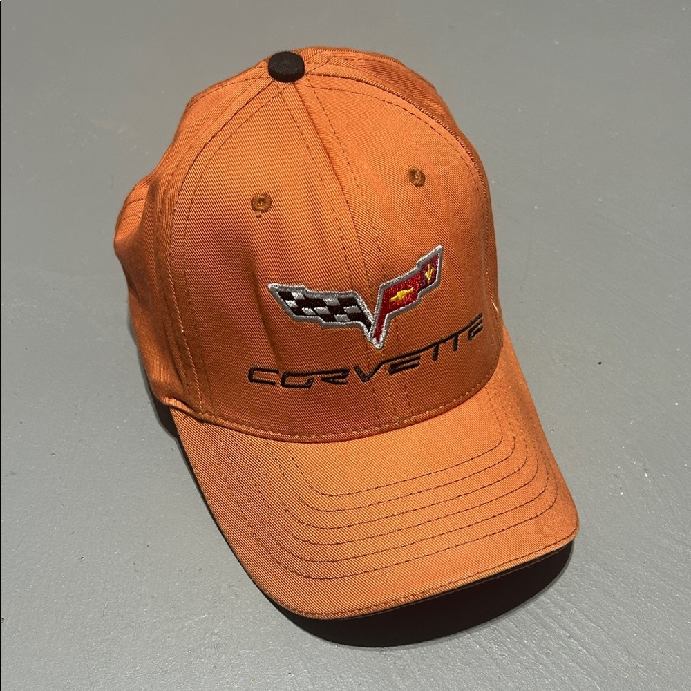 Corvette C6 Orange Adjustable Hat